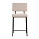 Scandinavian Bar Stool Espen Beige Scandinavian Bar Stool Espen Beige