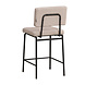 Scandinavian Bar Stool Espen Beige Scandinavian Bar Stool Espen Beige