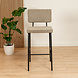 Scandinavian Bar Stool Espen Taupe Scandinavian Bar Stool Espen Taupe