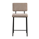 Scandinavian Bar Stool Espen Taupe Scandinavian Bar Stool Espen Taupe