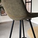 Industrial Bar Stool Jordan Green Microfiber Industrial Bar Stool Jordan Green Microfiber