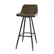 Industrial Bar Stool Jordan Green Microfiber Industrial Bar Stool Jordan Green Microfiber