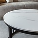 Industrial Coffee Table set of 2 Travor White Industrial Coffee Table set of 2 Travor White