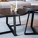 Industrial Coffee Table set of 2 Tanner Black Industrial Coffee Table set of 2 Tanner Black