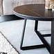 Industrial Coffee Table set of 2 Tanner Black Industrial Coffee Table set of 2 Tanner Black