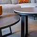 Industrial Coffee Table set of 2 Tanner Grey Industrial Coffee Table set of 2 Tanner Grey