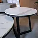 Industrial Coffee Table set of 2 Tanner White Industrial Coffee Table set of 2 Tanner White