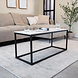 Industrial Coffee Table Fien White Industrial Coffee Table Fien White