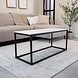 Industrial Coffee Table Fien White Industrial Coffee Table Fien White