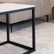 Industrial Coffee Table Fien White Industrial Coffee Table Fien White