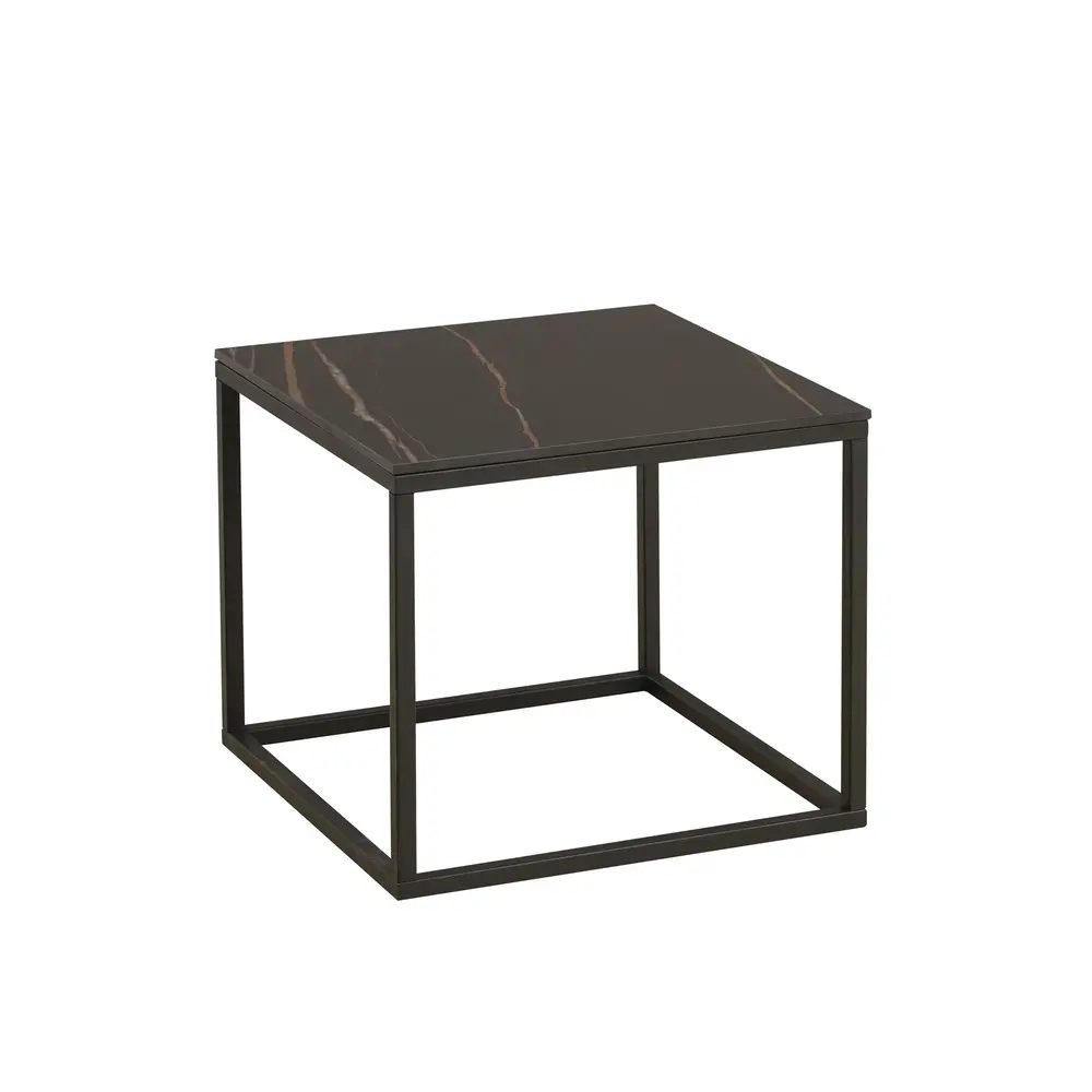 Industrial Coffee Table Fien Black Small Furnwise