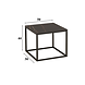 Industrial Coffee Table Fien Black Small Industrial Coffee Table Fien Black Small