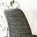 Industrial Dining Chair Beau Chenille Green Industrial Dining Chair Beau Chenille Green