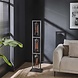 Industrial Floor Lamp Tower 3L smoke glass Industrial Floor Lamp Tower 3L smoke glass