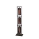 Industrial Floor Lamp Tower 3L smoke glass Industrial Floor Lamp Tower 3L smoke glass