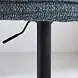 Modern Bar Stool Novan Blue Chenille Modern Bar Stool Novan Blue Chenille