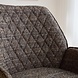 Modern Bar Stool Novan Dark Grey Chenille Modern Bar Stool Novan Dark Grey Chenille