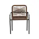 Outdoor Dining Chair Nila Brown Outdoor Dining Chair Nila Brown