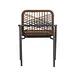 Outdoor Dining Chair Nila Brown Outdoor Dining Chair Nila Brown