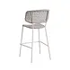 Outdoor Bar Stool Leslie White Outdoor Bar Stool Leslie White
