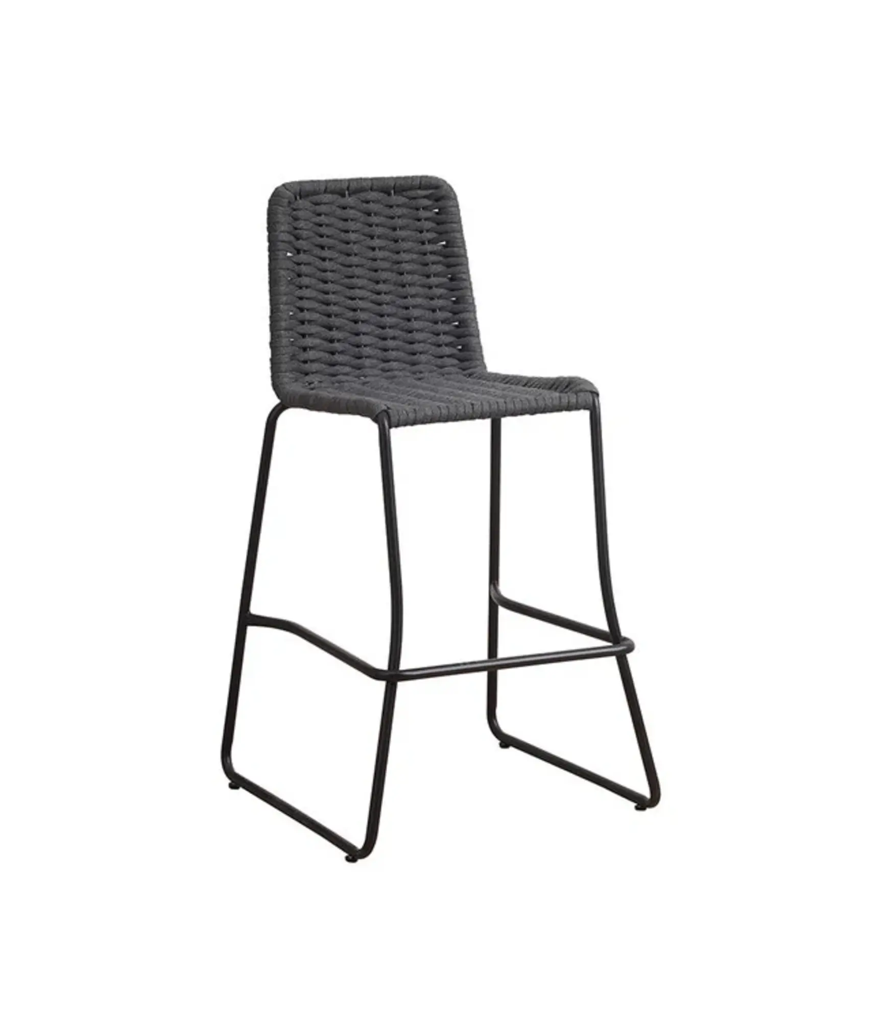 Outdoor Bar Stool Ray Anthracite Furnwise