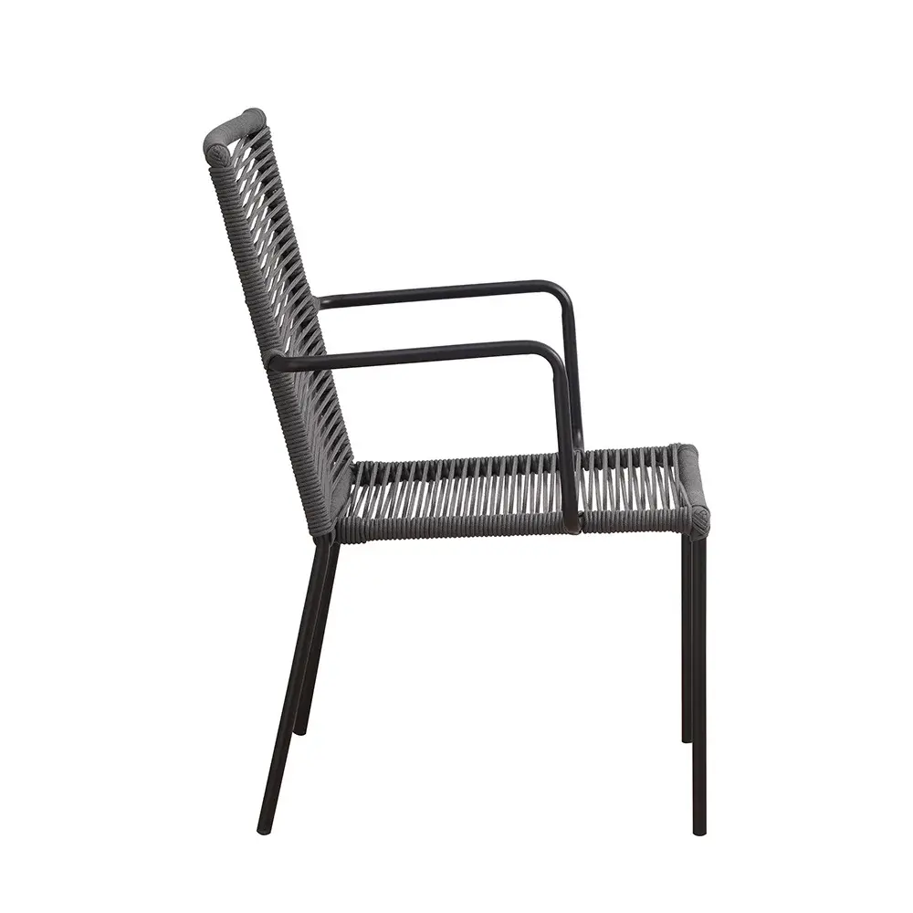 Outdoor Dining Chair Iza Anthracite Furnwise