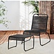 Outdoor Armchair Lia Black Outdoor Armchair Lia Black