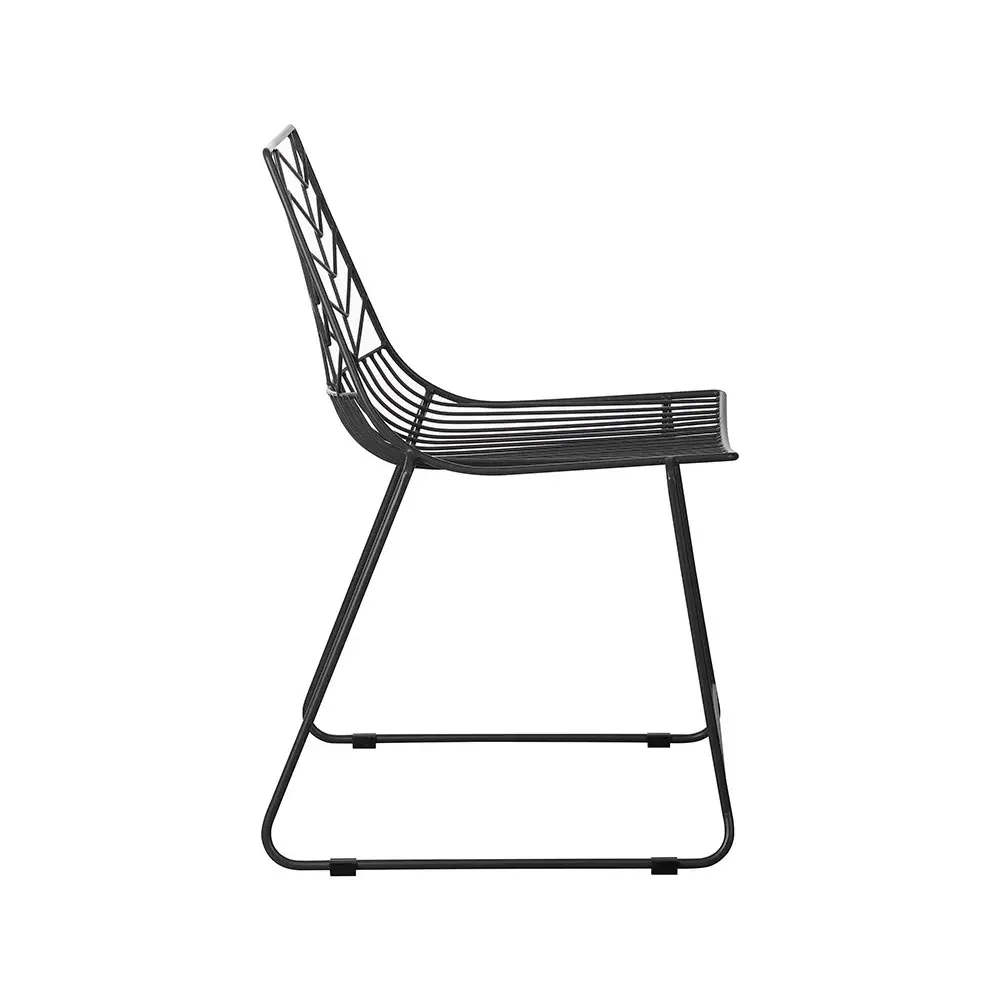 Outdoor Dining Chair Millie Black Furnwise