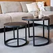 Outdoor Coffee Table Paige Black Outdoor Coffee Table Paige Black