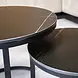 Outdoor Coffee Table Paige Black Outdoor Coffee Table Paige Black