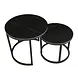 Outdoor Coffee Table Paige Black Outdoor Coffee Table Paige Black