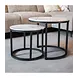 Outdoor Coffee Table Paige White Outdoor Coffee Table Paige White