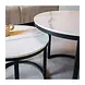 Outdoor Coffee Table Paige White Outdoor Coffee Table Paige White