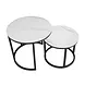 Outdoor Coffee Table Paige White Outdoor Coffee Table Paige White