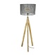 Industrial floor lamp Tripod Wood Industrial floor lamp Tripod Wood