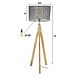 Industrial floor lamp Tripod Wood Industrial floor lamp Tripod Wood