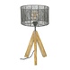 Industrial table lamp Tripod Wood Industrial table lamp Tripod Wood