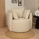 Scandinavian Armchair Ruby Boucle Taupe Scandinavian Armchair Ruby Boucle Taupe