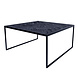 Industrial Coffee table Dulce Black Industrial Coffee table Dulce Black