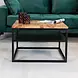Industrial Coffee Table Harris 60x60 cm Industrial Coffee Table Harris 60x60 cm