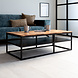 Industrial Coffee Table Harris 120x60 cm Industrial Coffee Table Harris 120x60 cm