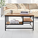 Industrial Coffee Table Livia 90x60 cm Industrial Coffee Table Livia 90x60 cm