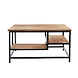 Industrial Coffee Table Livia 90x60 cm Industrial Coffee Table Livia 90x60 cm