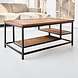 Industrial Coffee Table Livia 110x60 cm Industrial Coffee Table Livia 110x60 cm