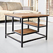 Industrial Coffee Table Livia 60x60 cm Industrial Coffee Table Livia 60x60 cm