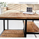 Industrial Coffee Table Livia 60x60 cm Industrial Coffee Table Livia 60x60 cm
