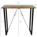 Industrial Bar Table Vegas Industrial Bar Table Vegas