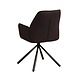 Industrial Dining Chair Nia Boucle Brown Industrial Dining Chair Nia Boucle Brown