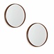 Industrial Mirror Cory Brown 60cm - set of 2 Industrial Mirror Cory Brown 60cm - set of 2