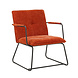 Industrial Arm Chair Hailey Copper Chenille Industrial Arm Chair Hailey Copper Chenille